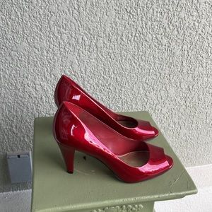 Antonio Melani, Red Patent Pump.